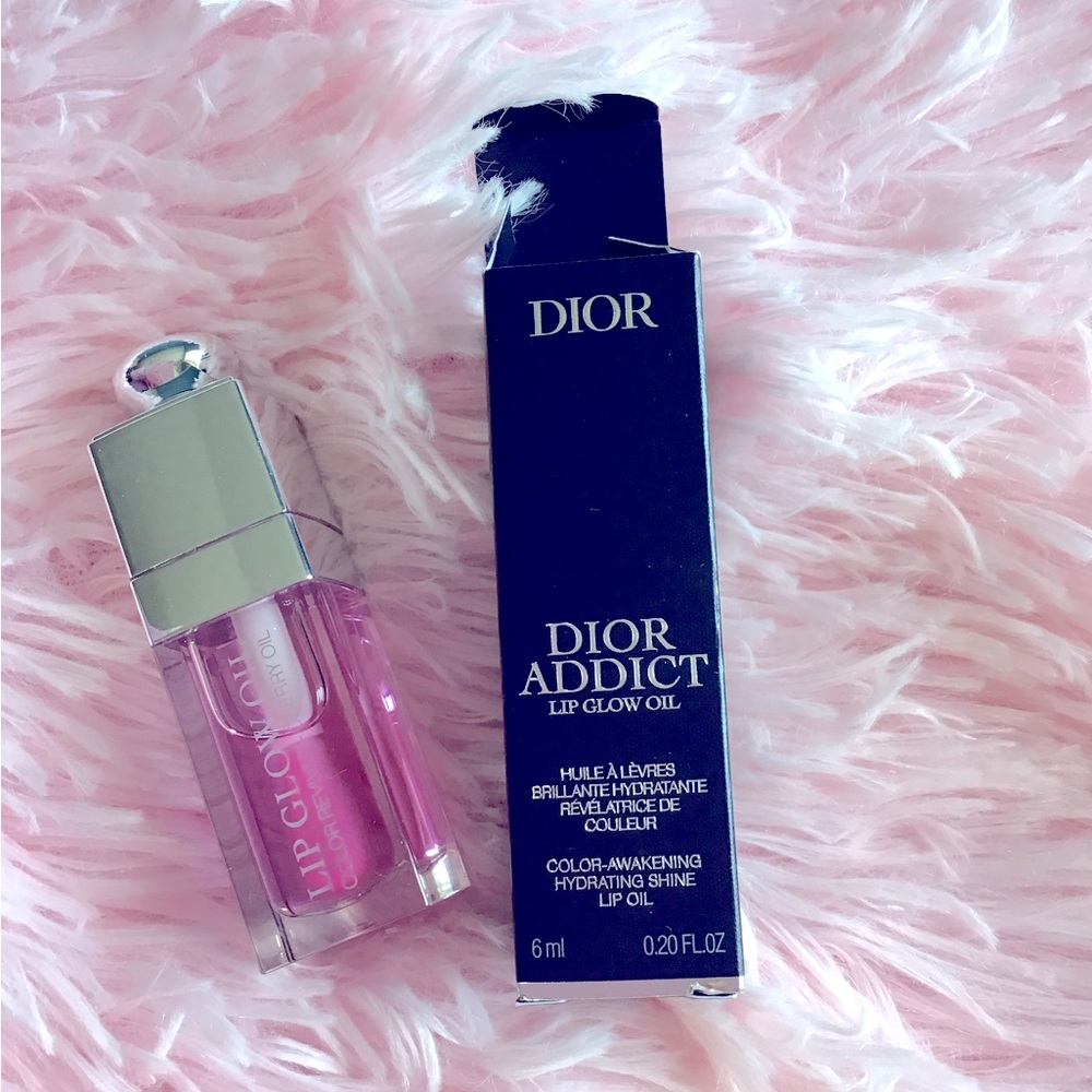 New Dior Addict Lip Glow Oil in 063 Pink Lilac In Box Authentic
